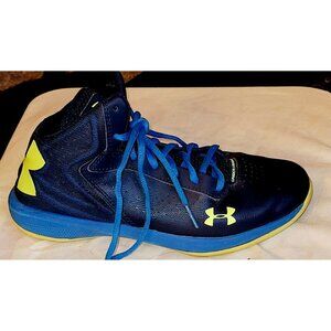 Youth Size 7Y Basketball Shoes Blue Under Armour BGS Torch